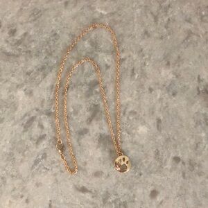 - Dog paw necklace